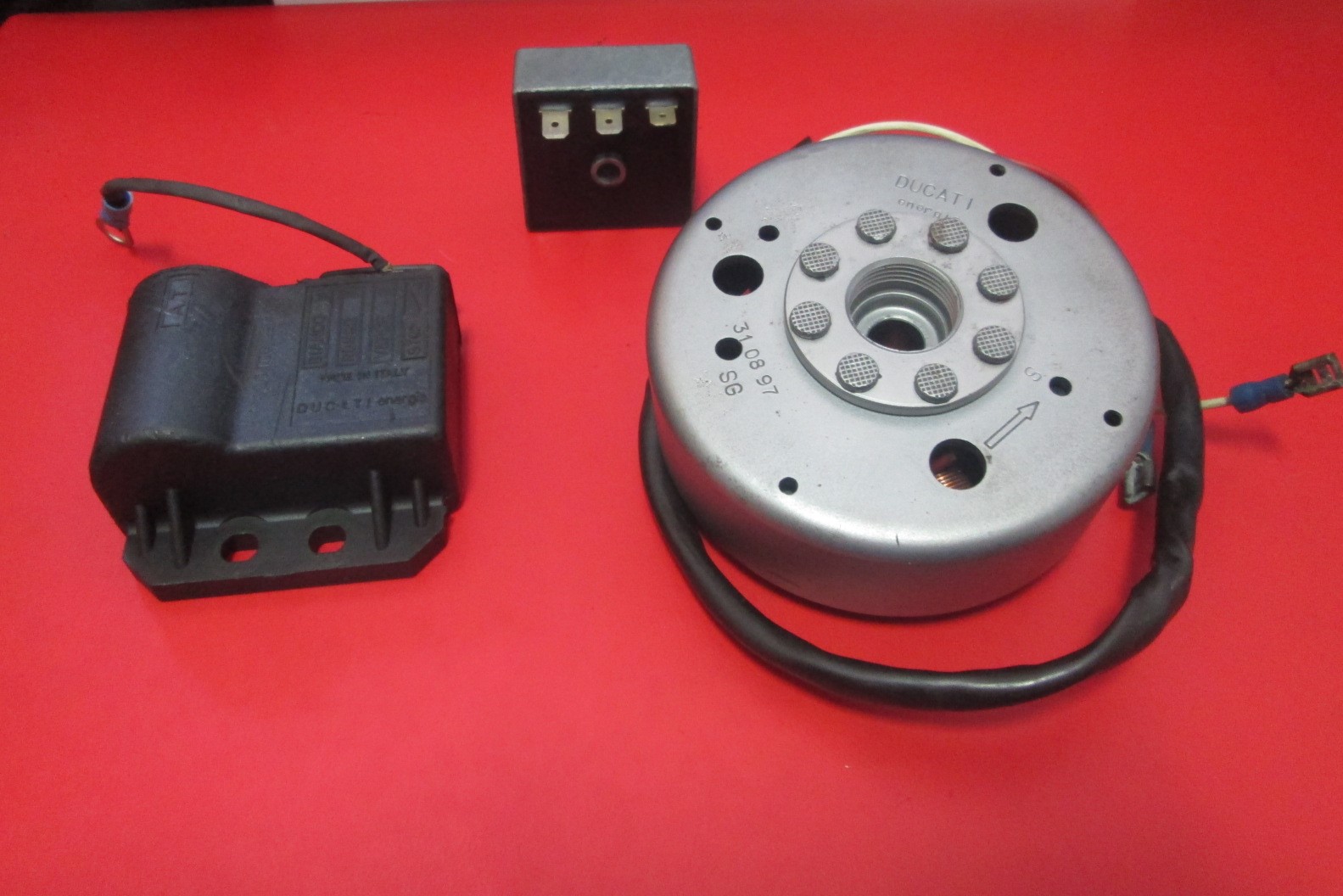Magnetic plate+stator+coil+rectifier Zundapp/Casal Minarelli